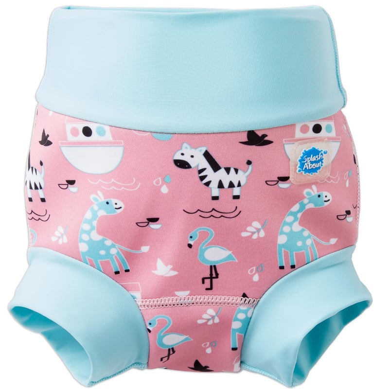 Splash About Happy Nappy Reusable Swim Diaper, Nina's Ark, 12-24 Months
